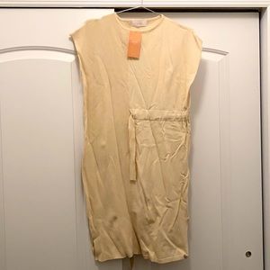 Korean brand dress with string on waist